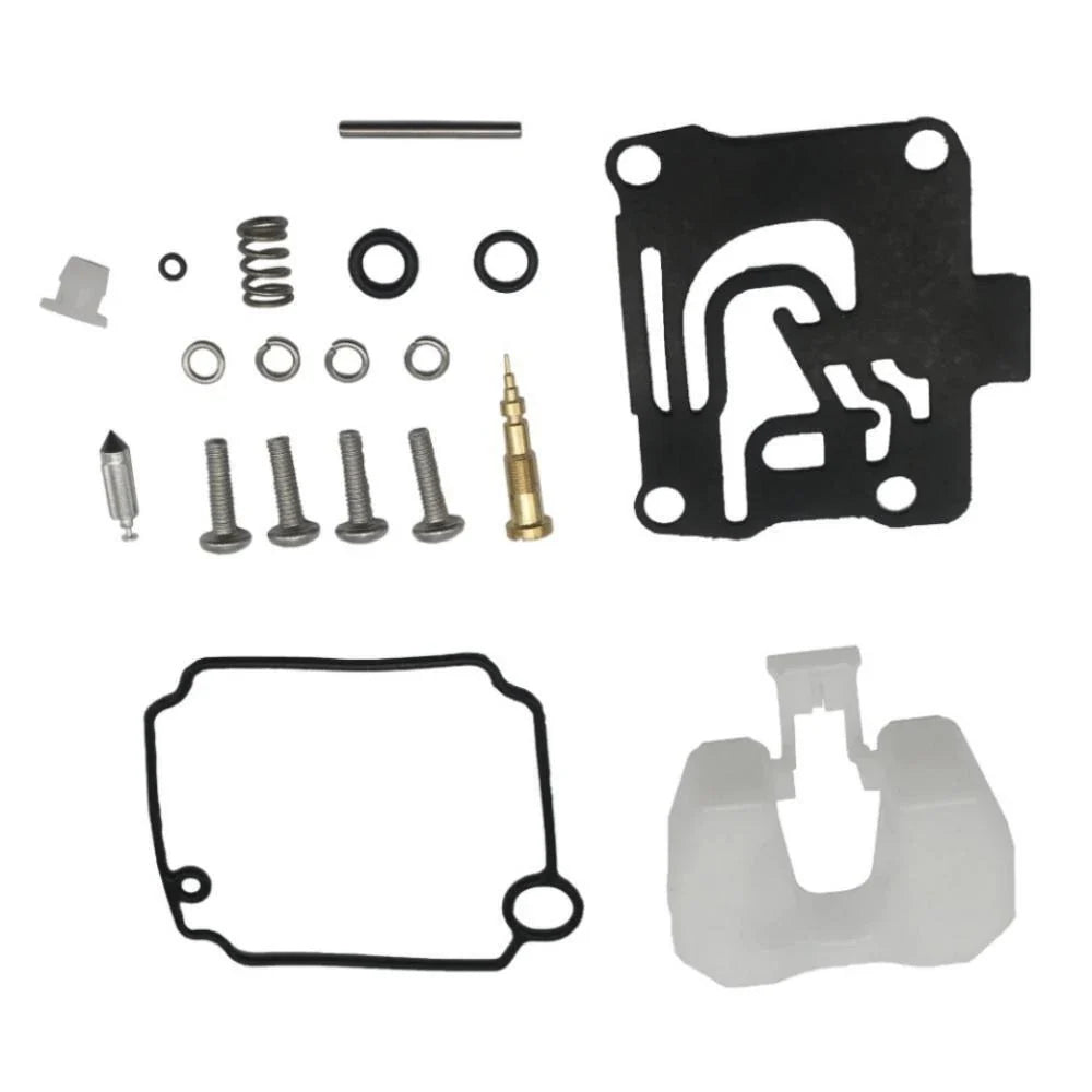 Set of 4 Carburetor Kits for Yamaha 50 HP (4-Stroke) (62Y-W0093-11-00, 62Y-W0093-10-00)