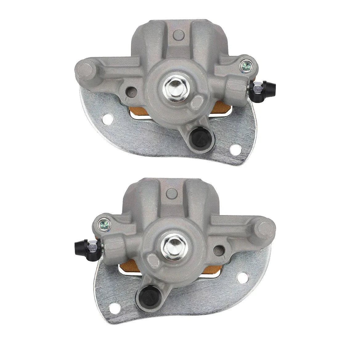 Rear Left Right Brake Calipers w/Pads for Yamaha (3B4-2580V-11-00, 3B4-2580W-11-00)