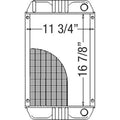 6557255 Radiator for Skid Steer Loader Fits Bobcat 533 543