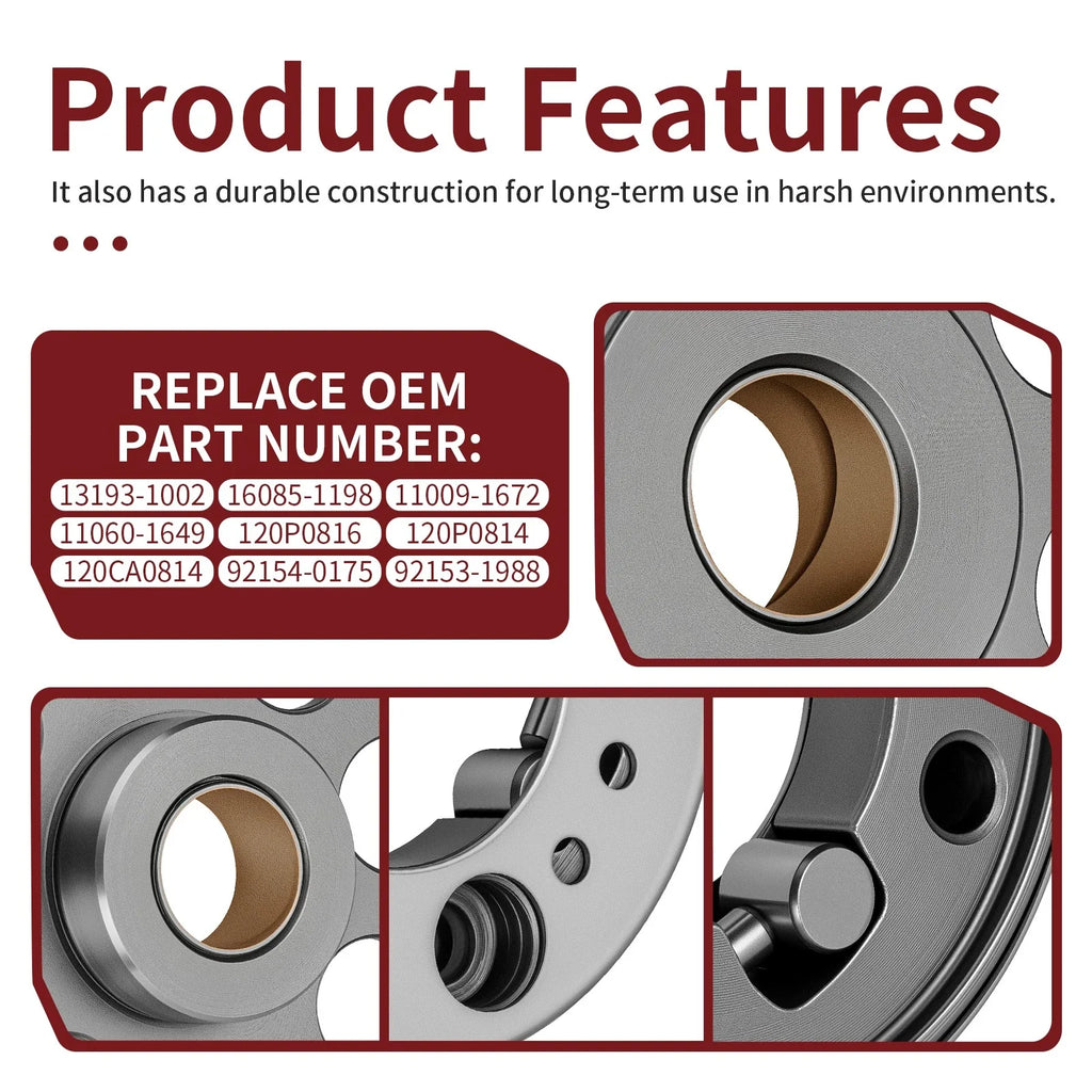 Starter Clutch Idler Gear Gasket Bolt for Kawasaki Bayou 250 (2003–2011)
