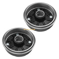 2X Front Brake Drum W/Bolts for Kawasaki Mule 500 550 (KAF300) 41038-1238