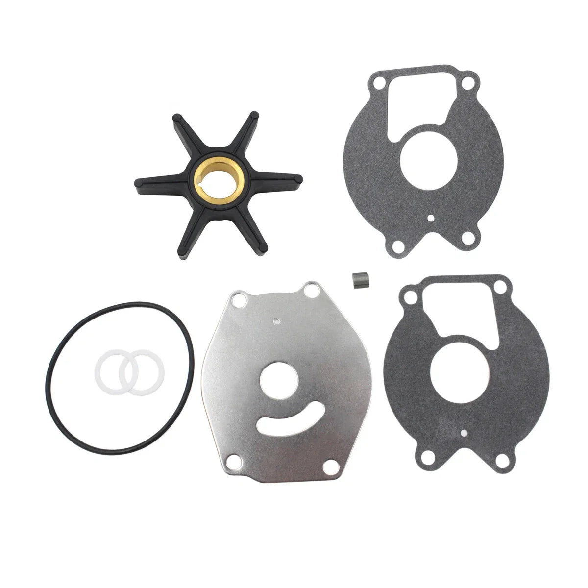 Water Pump Impeller Kit for Mercury Sea Pro 20 25 HP (18-3215, 47-85089T7)