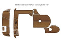 EVA Foam Faux Teak Deck Flooring for Rinker 232 (2005)