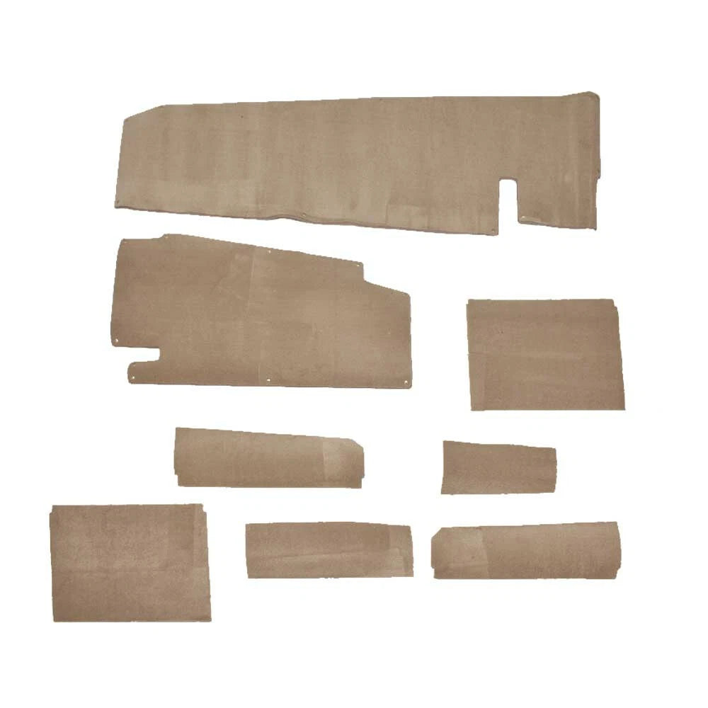 Cobalt Boat Snap-In Carpet Bats 406814 - Beige Non-Skid (set of 8)