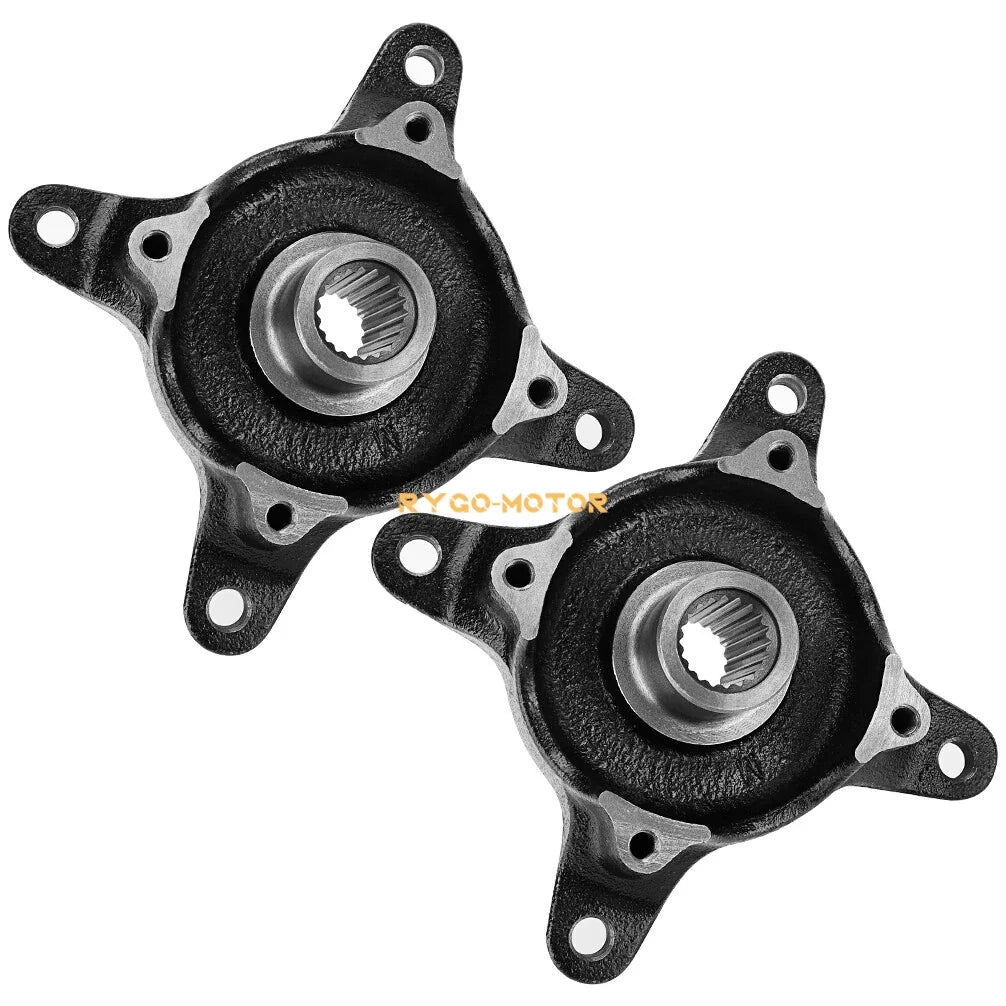 2 Front Wheel Hubs for Polaris Ranger 400 425 500 570 650 700 800 (2006–2021)
