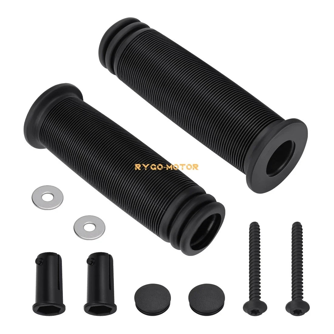 Handlebar Grips w/ Hex Screw Insert Kit for Sea-Doo GSX GTS GTX SPX GTI XP HX (1996–2003)