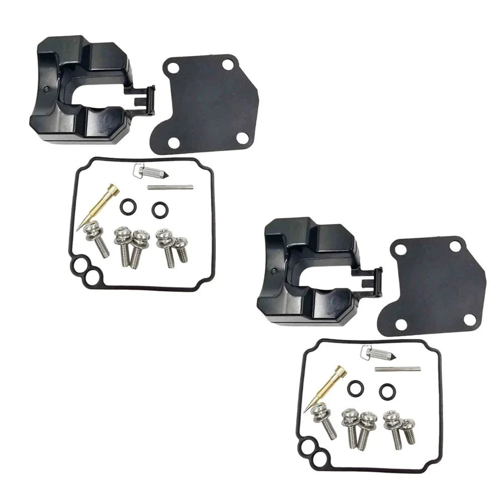 2X Carburetor Repair Kit for Yamaha 9.9HP 15HP Outboard Engine (63V-W0093-00-00)