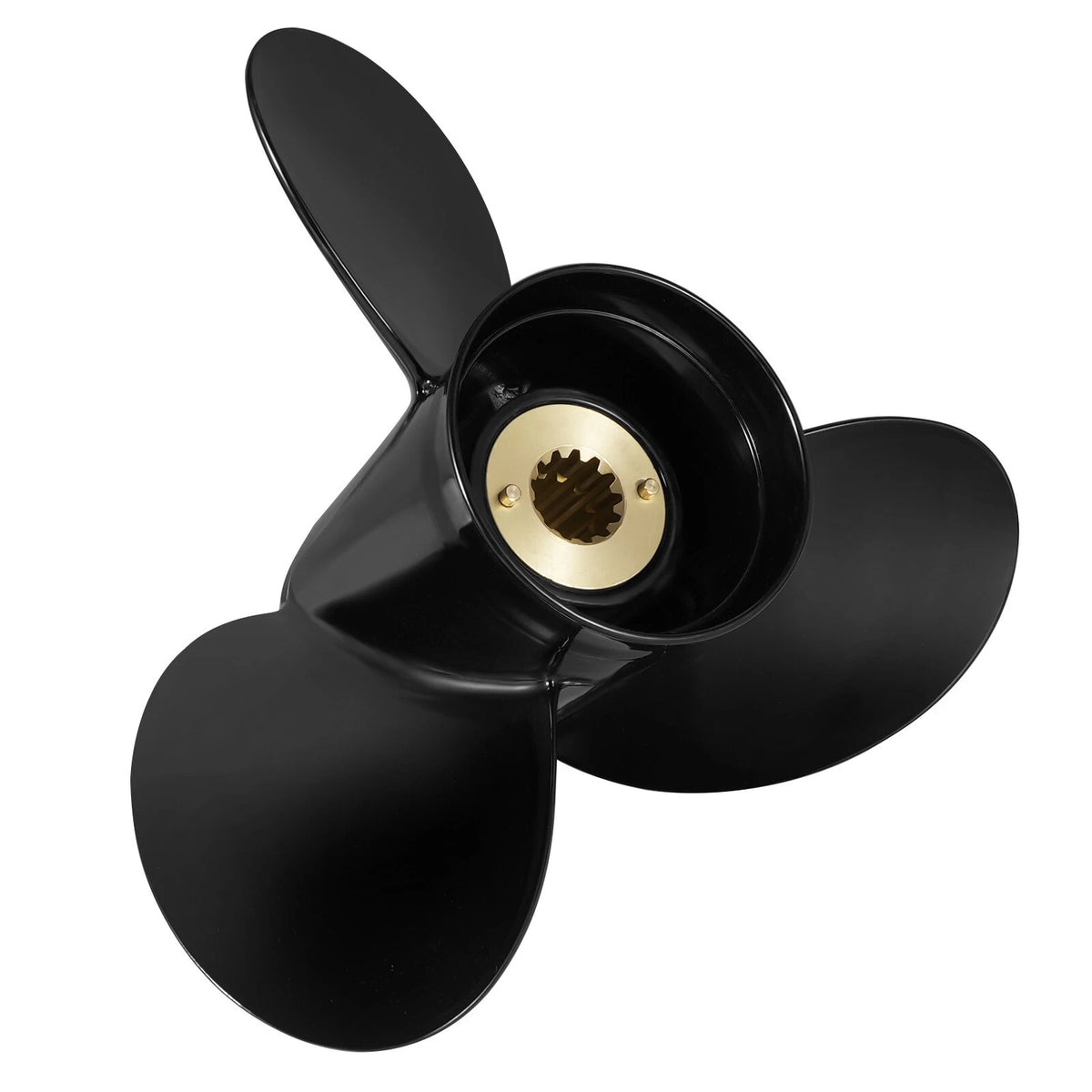 10 1/8 X 15 Outboard Propeller 13 Spline Fit Mercury 25-70 HP, 48-73140A45, RH