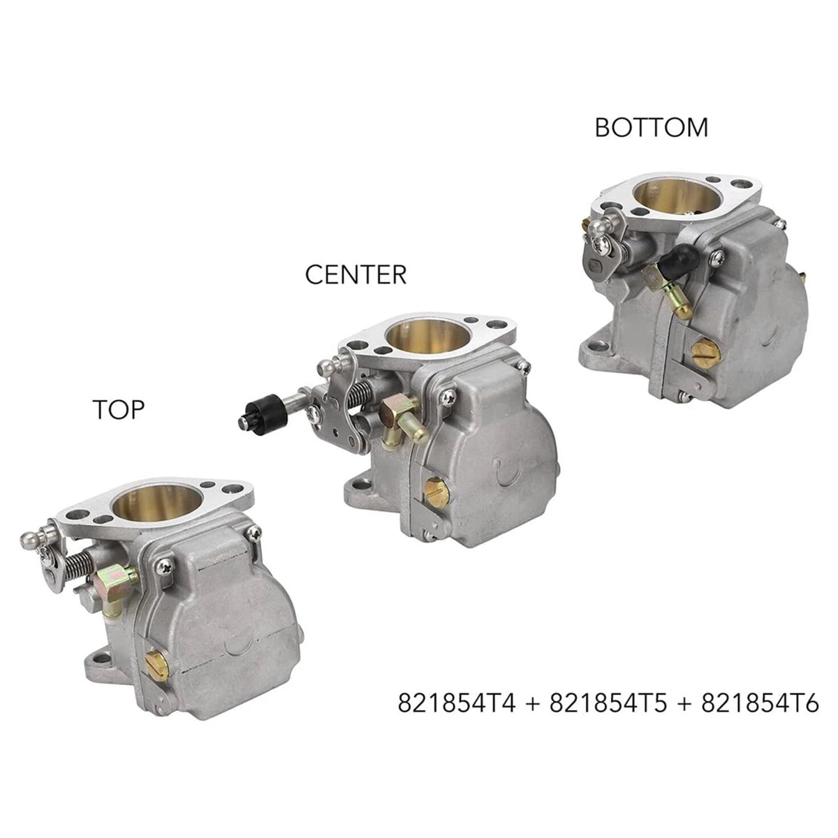 Boat Outboard Carburetor 821854T19 821854T20 821854T21 for 2-Stroke 40 55 60 HP