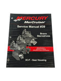 Mercury MerCruiser 90-865612030, 3C-F Gear Housing Service Manual # 39, OEM