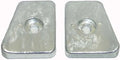 Zinc Anode Double Plate for Johnson Evinrude 20-35HP (1991–2005) 434029