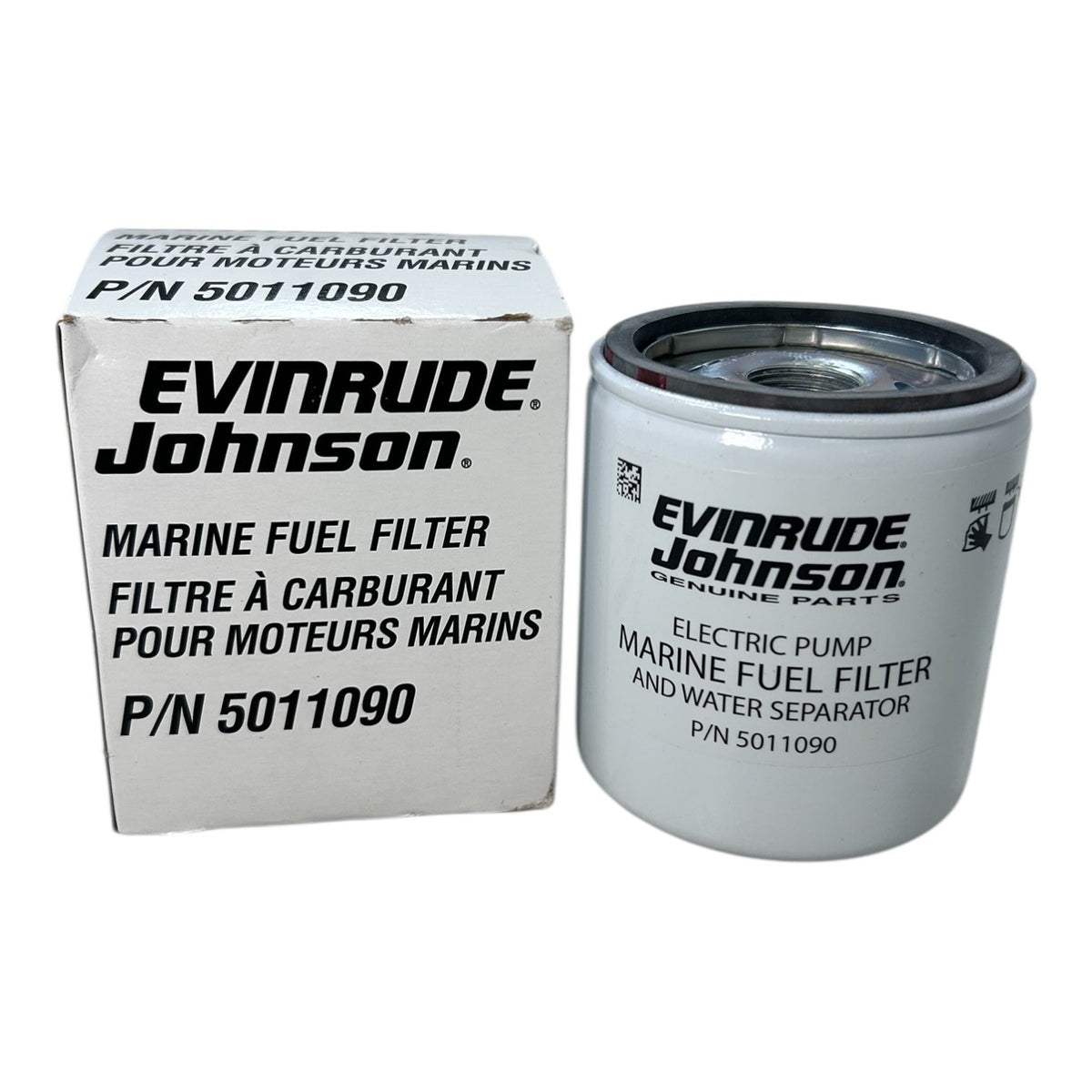 Evinrude Johnson 5011090, Marine Fuel Filter - Water Separator, OEM