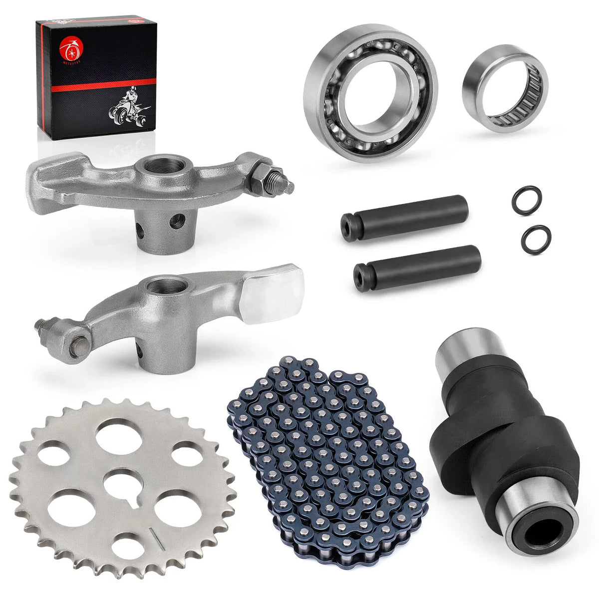 Camshaft & Rocker Arm & Chain Bearings for Yamaha Warrior Wolverine Big Bear 350 (1995–2006)