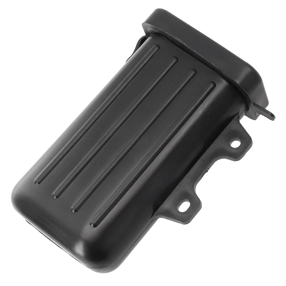 Tool Box Motorcycle 1 Piece ABS Black Direct Replacement High-strength
