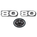 80 HP Horsepower Label Decal Sticker for Yamaha Outboard (4-Stroke)