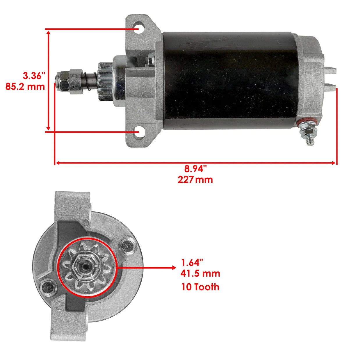 Starter for Mercury 30 40Hp 30Elo 40Elo (1994–2004)