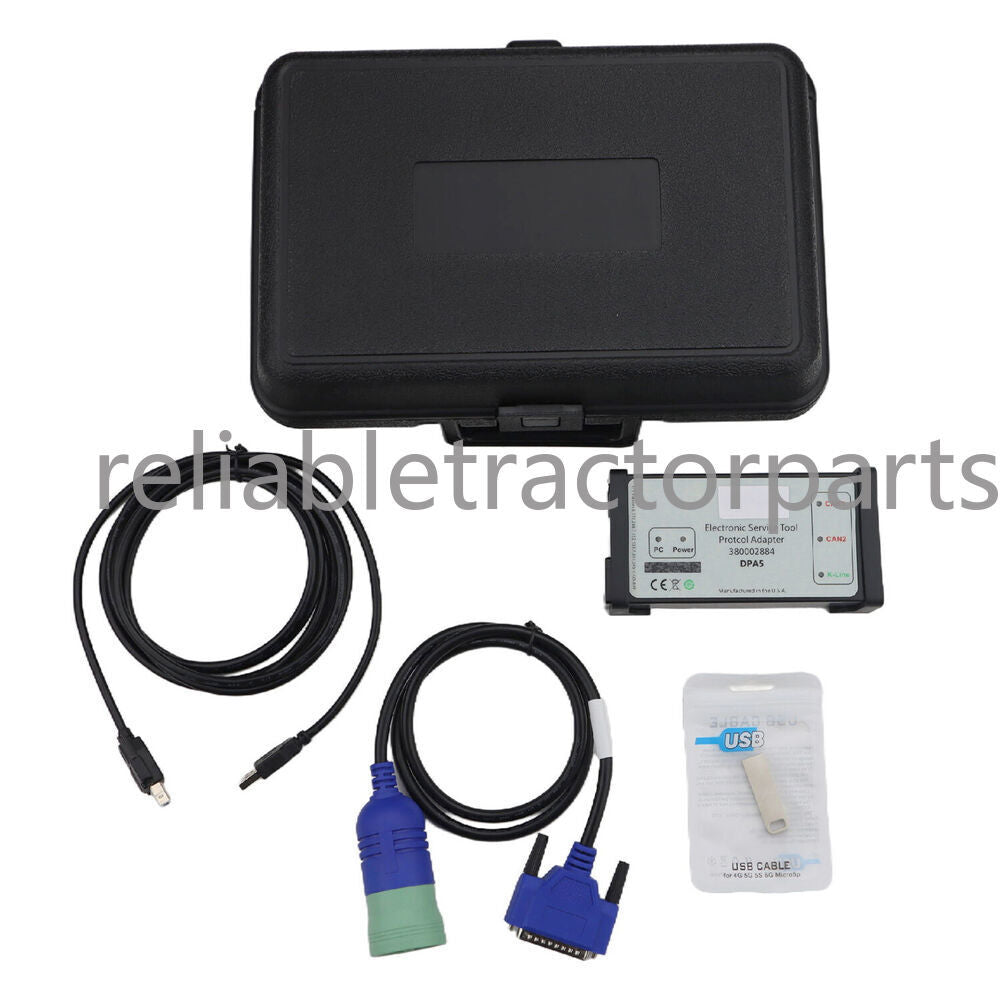 EST V8.6 DPA5 Diagnostic Tool for CASE Holland CNH Tractor Truck 380002884