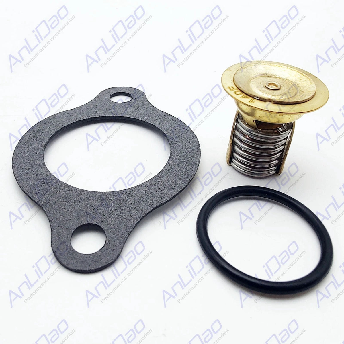 Replacement Fit OMC Volvo 140F Marine Thermostat Kit 3853983 18-3549 14586