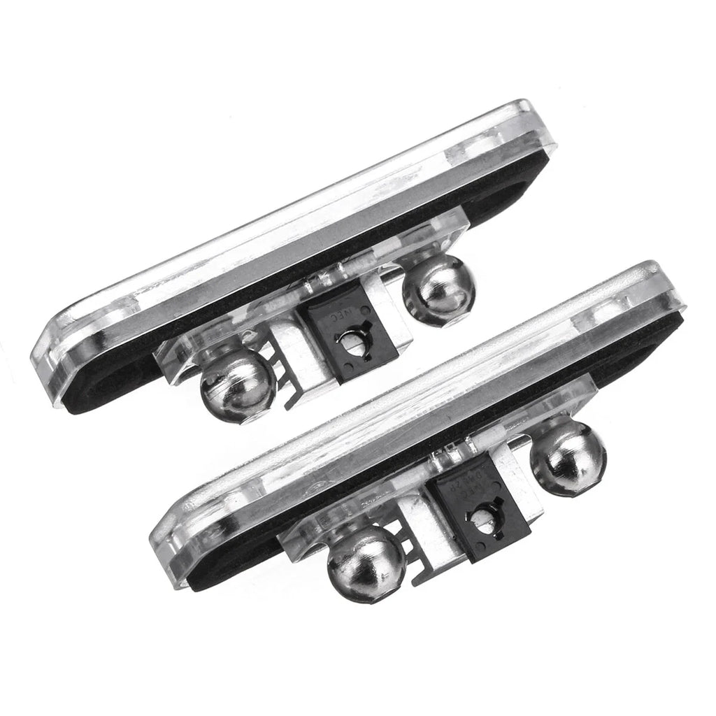 2X LED License Plate Lights for Benz CLS (2004–2010) E-Class (2002–2008)