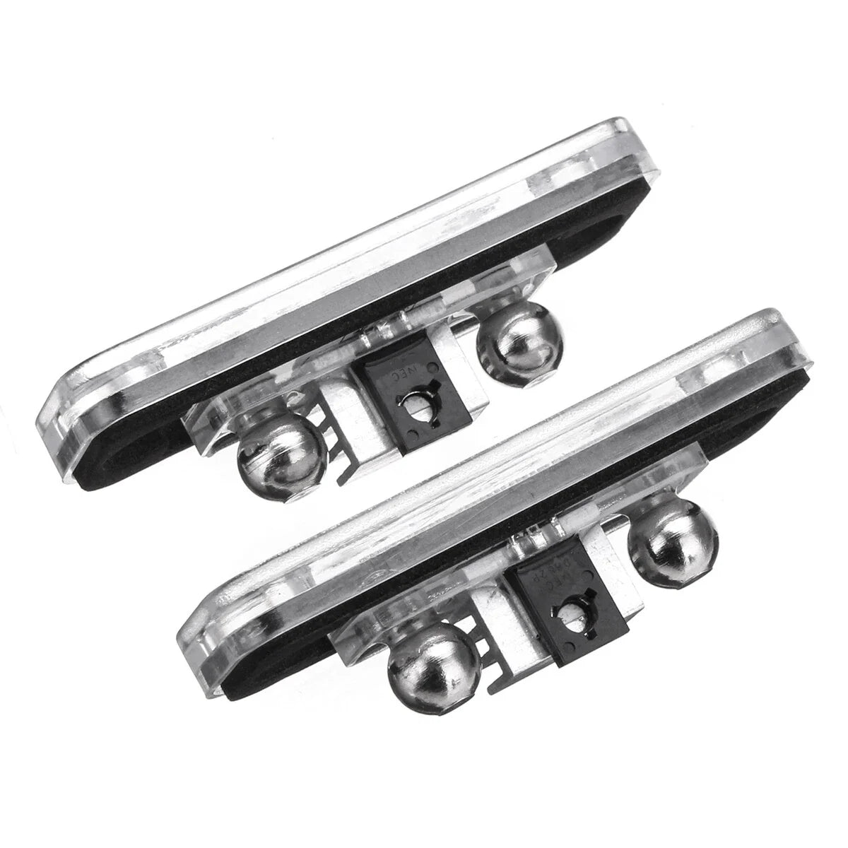 2X LED License Plate Lights for Benz CLS (2004–2010) E-Class (2002–2008)