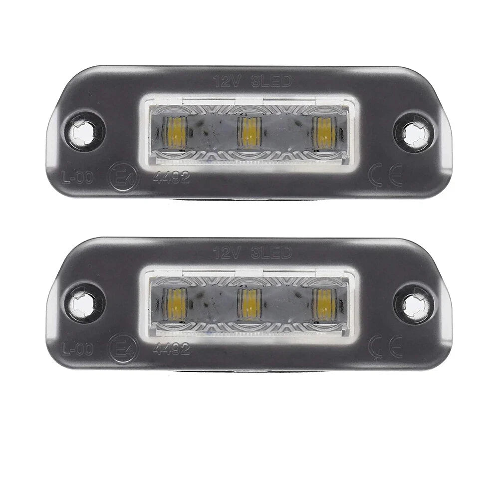 2X SMD LED License Plate Light for Benz GL ML R Class (2006–2012)