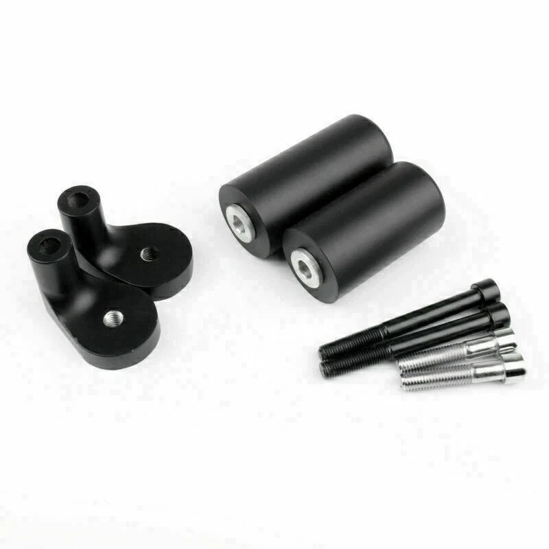 Frame Sliders Crash Protector for Kawasaki ZRX 1100 1200 (No Cut, Black)