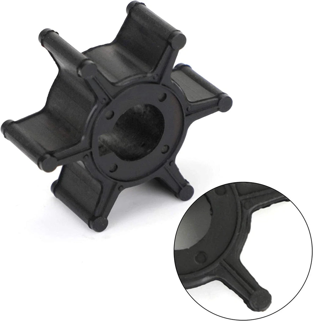Water Pump Impeller with Pin for Yamaha 2.5hp 4-Stroke (1999–2005) 6L5-44352-00