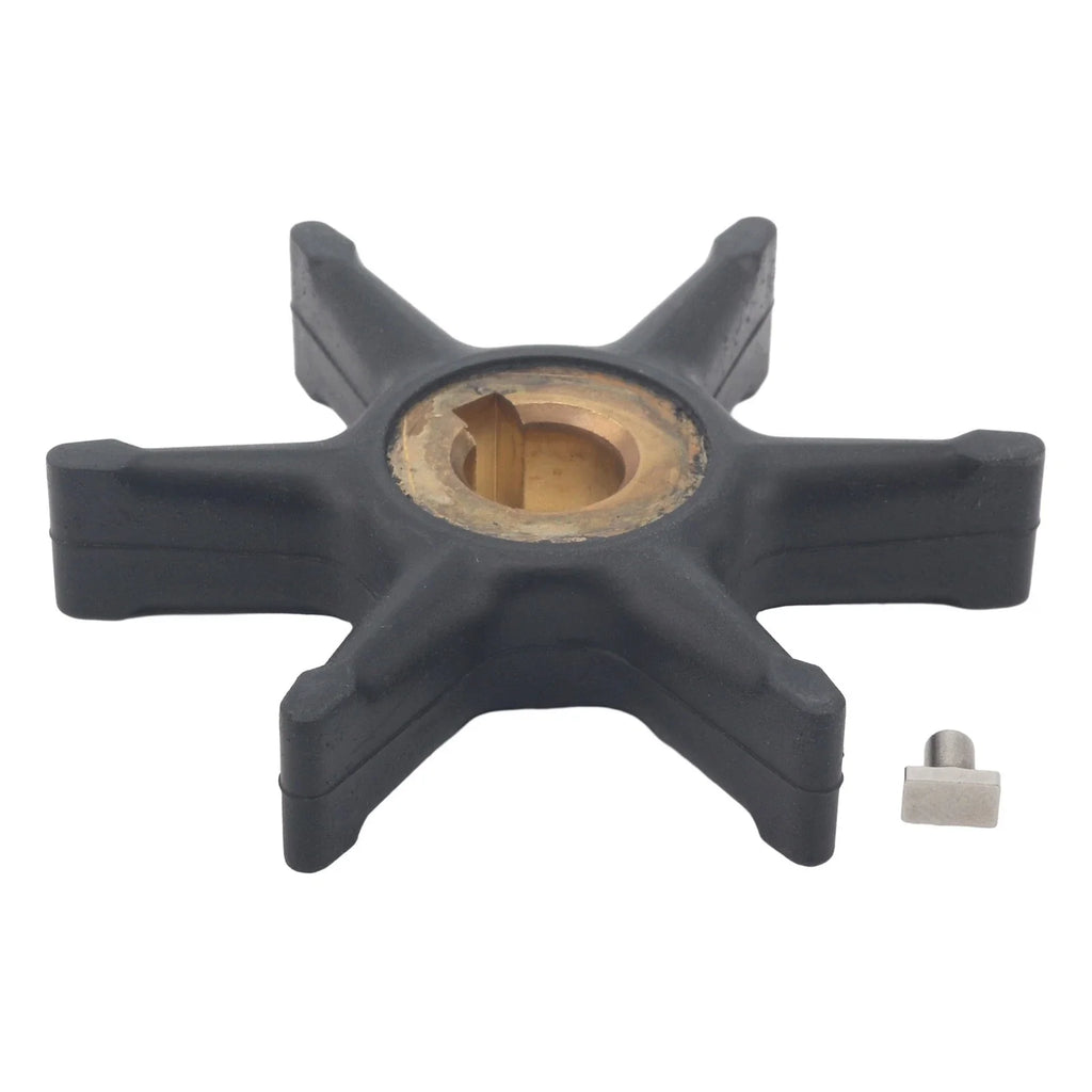 Water Pump Impeller & Key for Johnson Evinrude Outboard 3-7.5 HP (N/A)