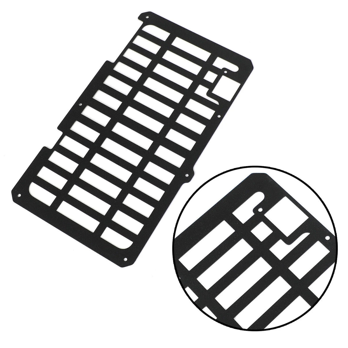 Radiator Guard Cover for Honda CRF300L (2021–2022) Metal Black