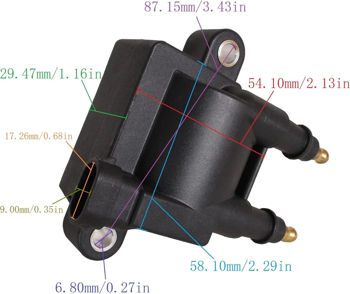 Ignition Coil 8M0029482 300-8M0044991 for Mercury Mercruiser (35-80HP)
