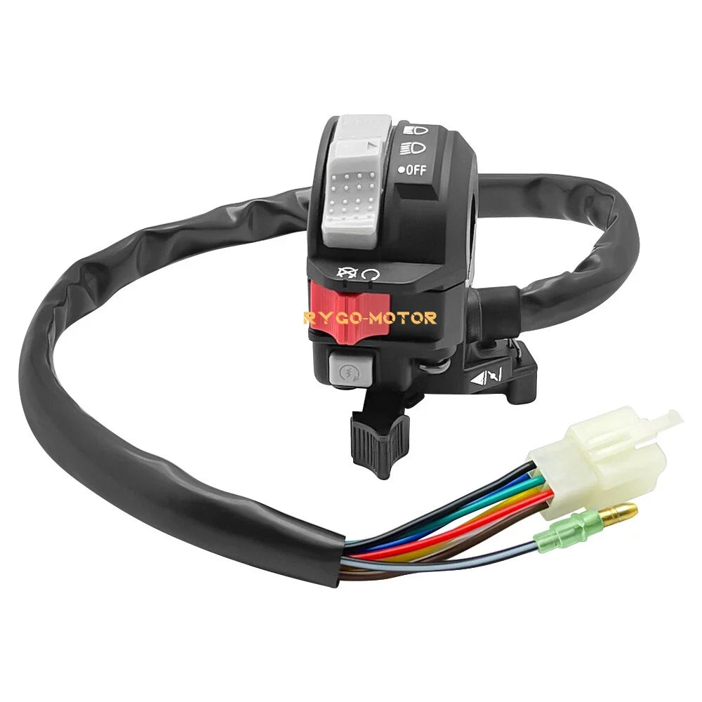 Start Stop Switch & Ignition Key Switch for Yamaha Big Bear 400 (2000–2006)