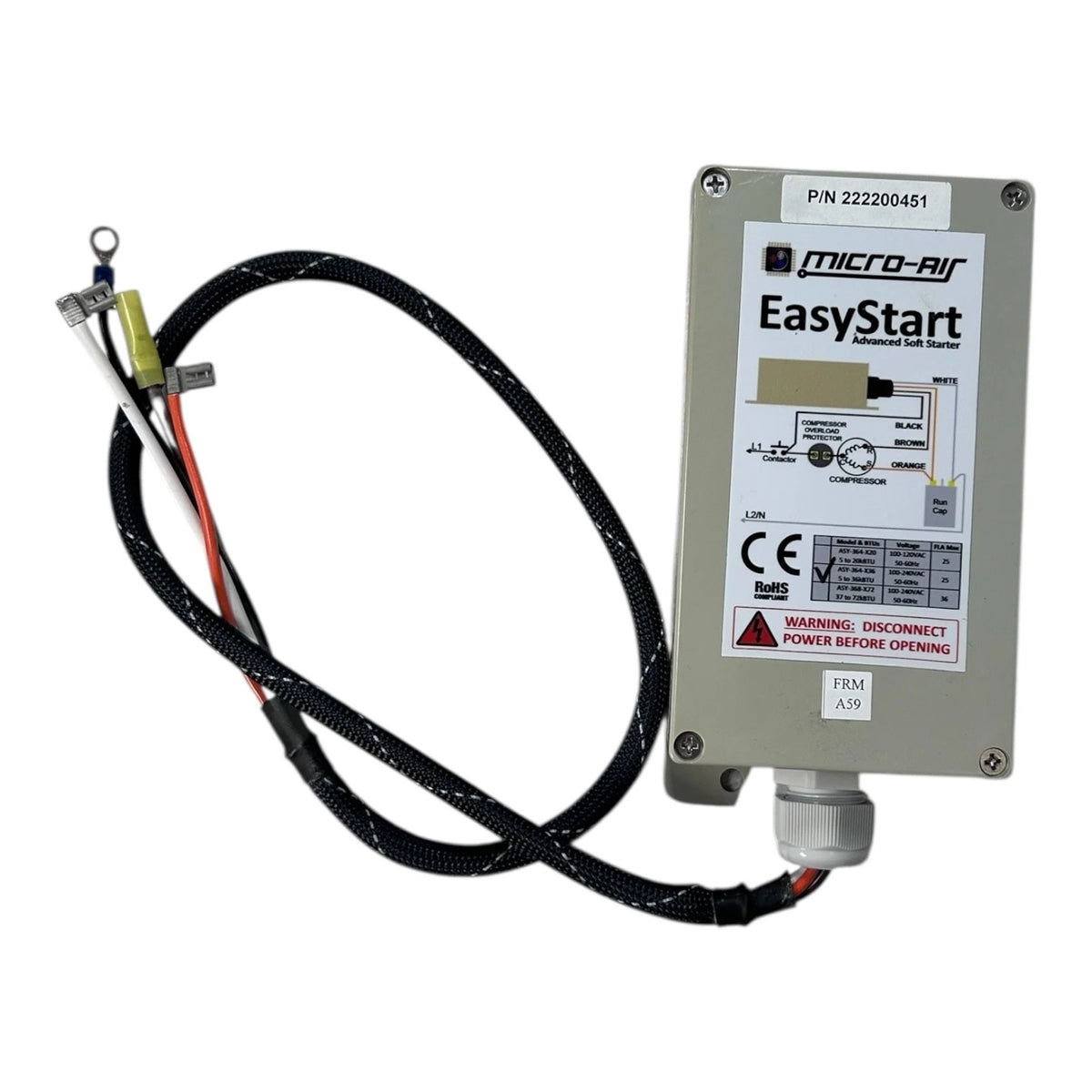 Micro-Air 222200451, Marine Easy Start Advanced Soft Starter (cosmetic Damage)
