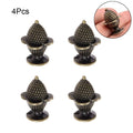 Set of 4 Strawberry Shape Drawer Pull Knobs for Cabinet Hardware