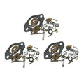 3Pcs Carburetor Rebuild Kit for Mercury 65-150 Inlines (#1395-5109-1, 1395-5109)