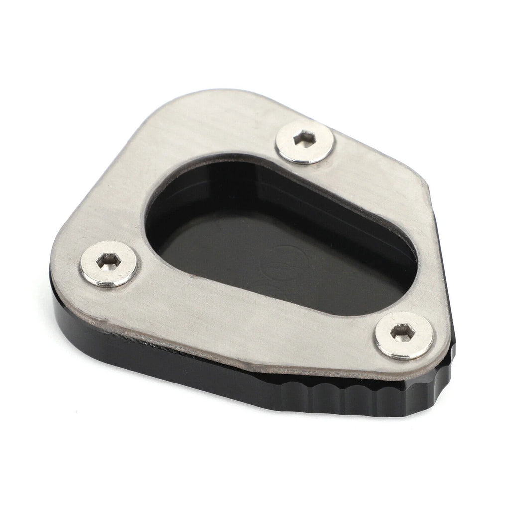 Kickstand Sidestand Enlarger Plate Pad for Yamaha FJR1300 (2006–2017) Black T9