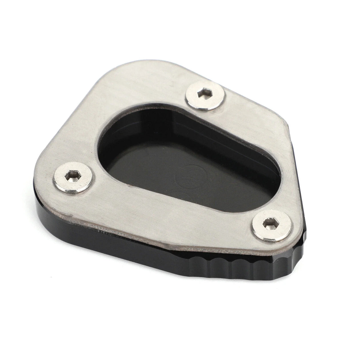 Kickstand Sidestand Enlarger Plate Pad for Yamaha FJR1300 (2006–2017) Black T9