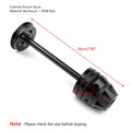 Rear Axle Hub Crash Pad Slider Protector for BMW R Nine T R1200GS (2013–2018)