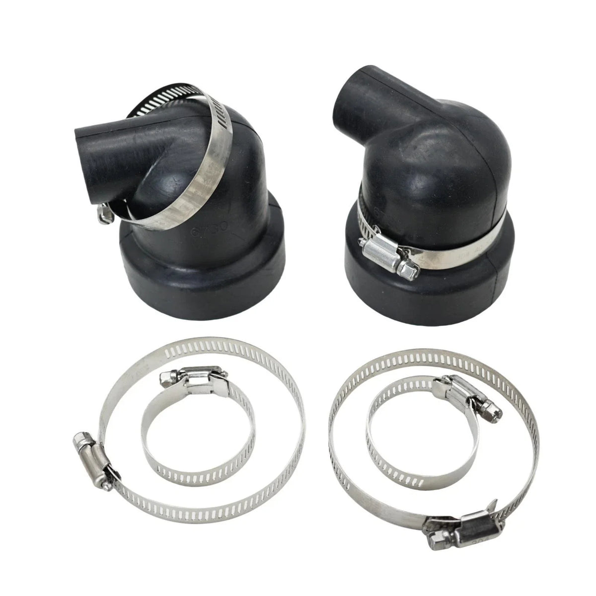 2Pcs Heat Exchanger End Cap for Volvo Penta MD 2030 (Replaces 3580326, 145536370)