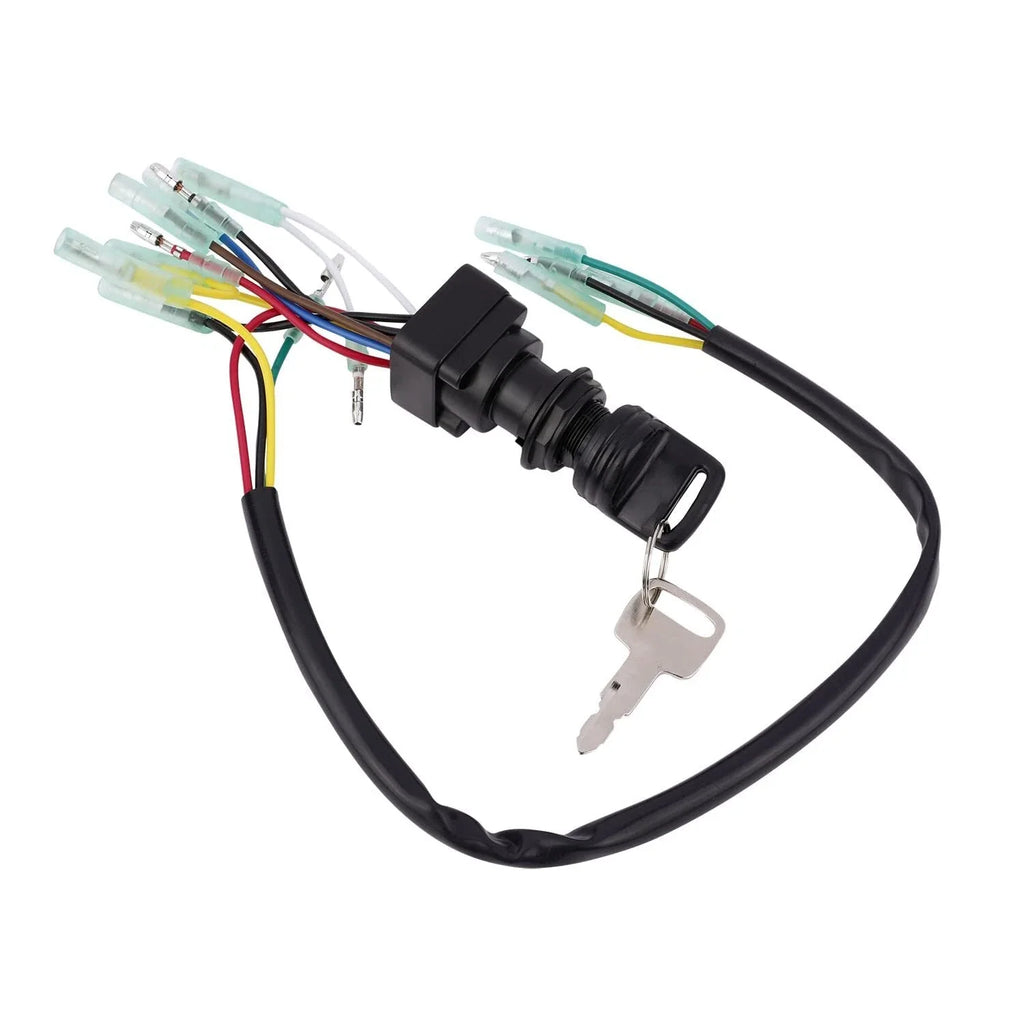 Ignition Switch Key Assembly for Yamaha Outboard Motor Control Box (703-82510-45-00)