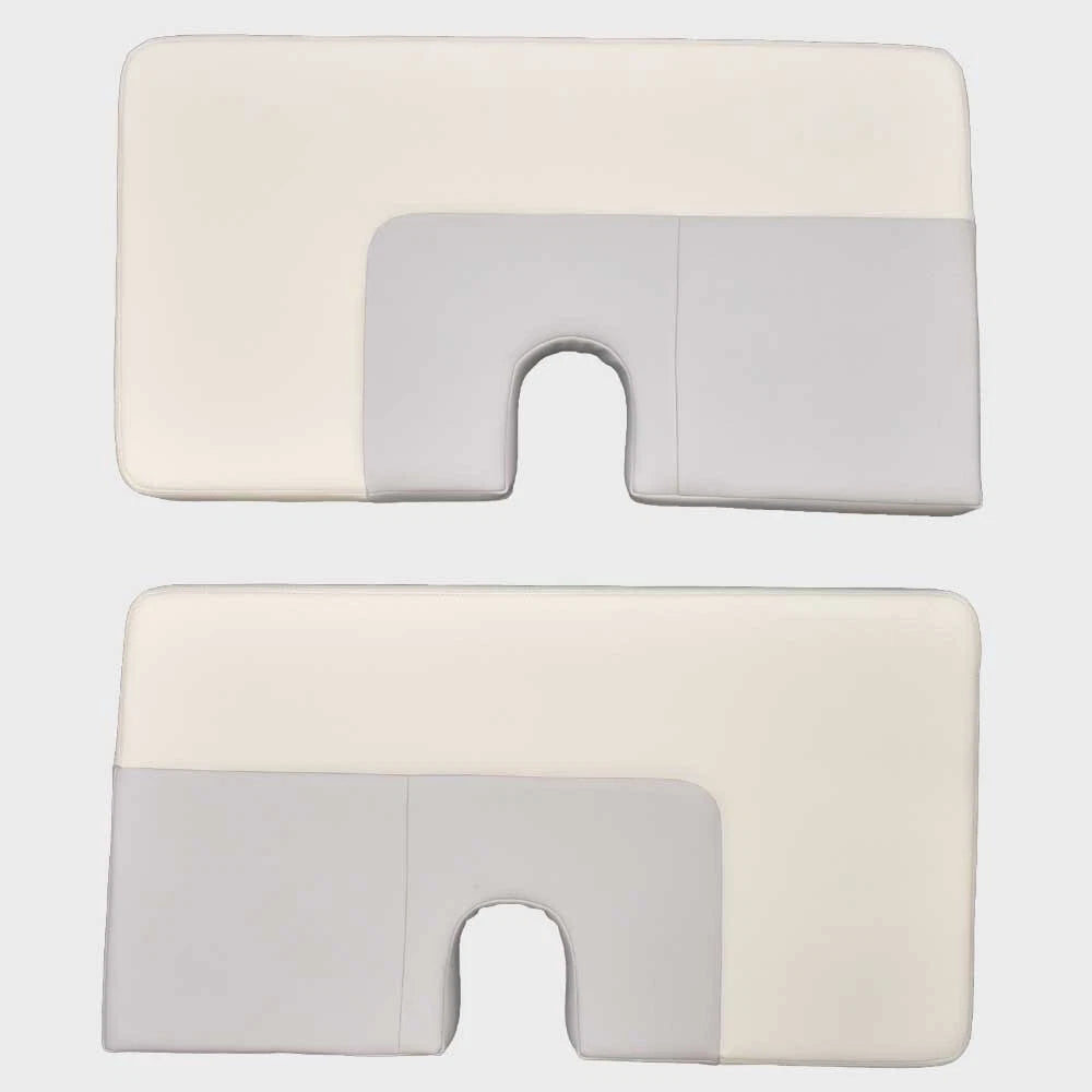 Mako Boat Bow Seat Cushions 314606 - Aft 236 CC Off White (set of 2)