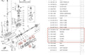 Lower Casing Cap Assy for Yamaha Outboard (61N-45361-01-4D, 93315-22004)