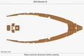 EVA Foam Teak Deck Floor Mat for Bavaria 32 (2003)