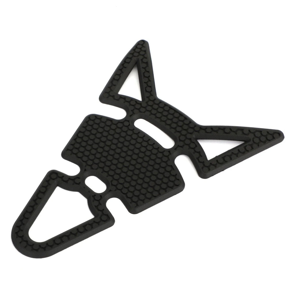 Black Rubber Petrol/Fuel Tank Pad for Motorcycle (T9)