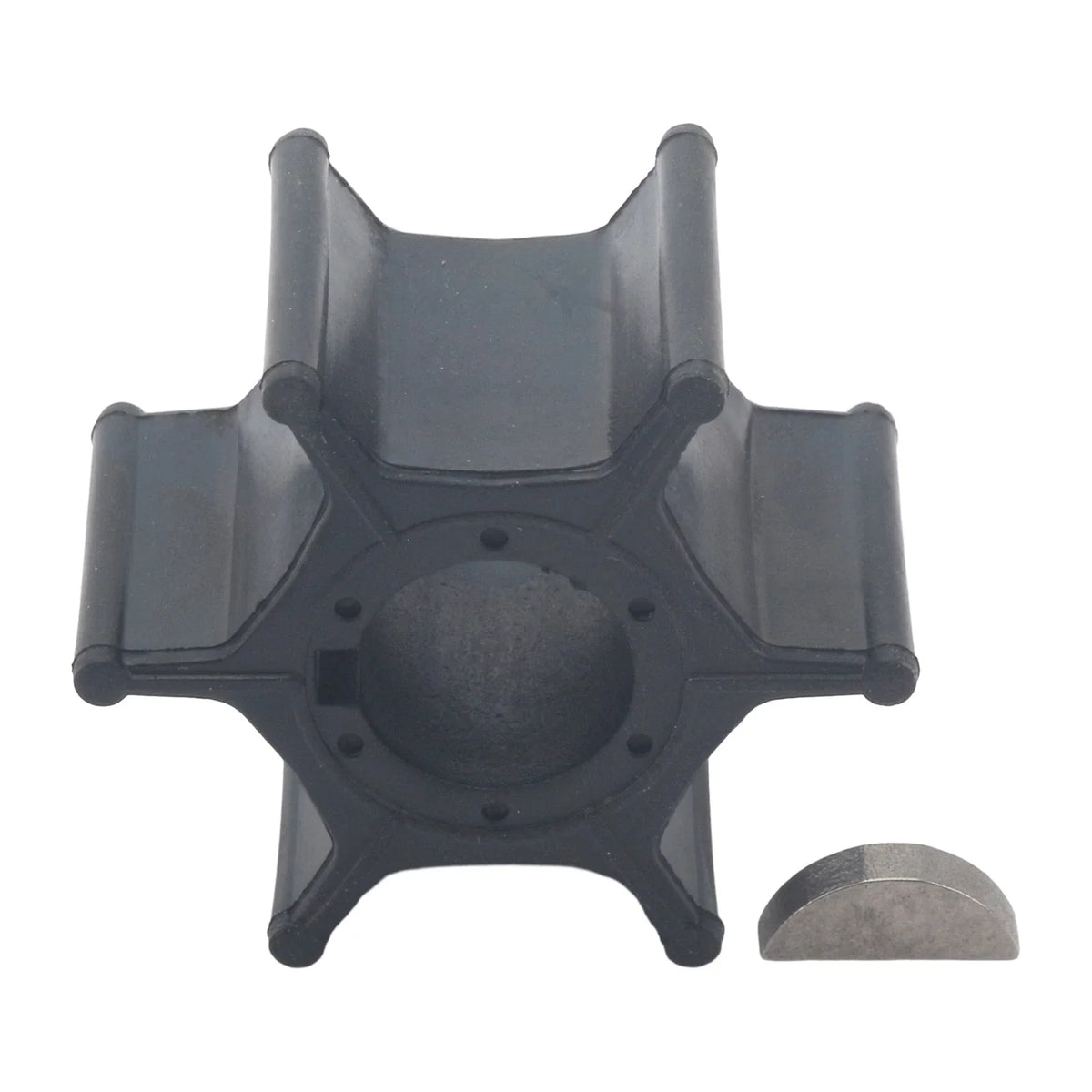 Water Pump Impeller & Key for Suzuki 8 9.9 15 HP (4-Stroke) (17461-939M0)