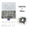 Effortless 345 Terminal Pins Kit with Removal Tool for Quick Connections