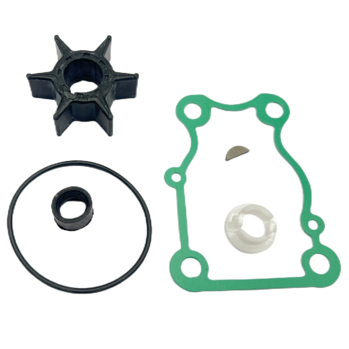 Water Pump Impeller Kit 63D-W0078-01 for Yamaha 2-Stroke 40 50 HP Outboard Motor