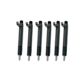 6Pcs Fuel Injector 6742-11-3100 for Komatsu SA6D114E Engine D61EX-15 D61PX-15