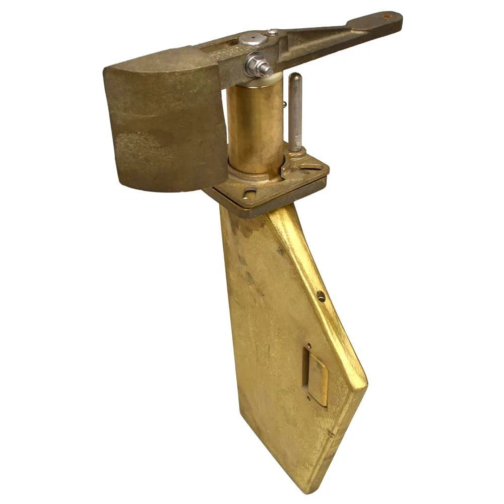 Malibu Boat Rudder Assembly 3411026 - with Tiller Arm 2 Inch Bronze