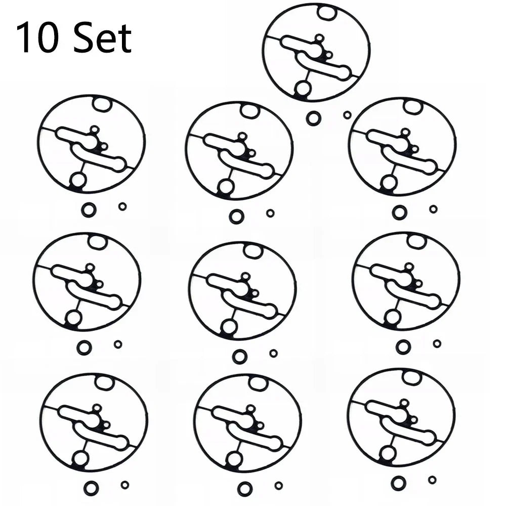 Set of 10 Carburetor Bowl Gasket Kits for Nikki B&S (698781, 796184, 799727)