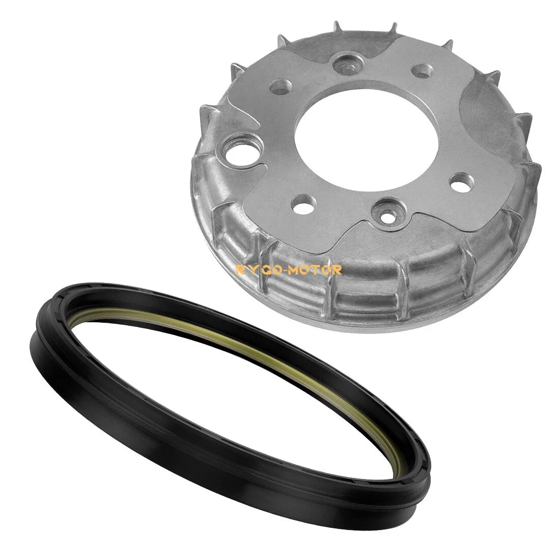 Front Brake Drum Hub Dust Seal Kit for Honda TRX400FW 4x4 (1995–2001)
